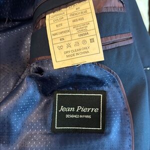 Jean Pierre Navy Blue Suit
